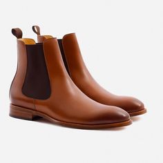 Bolton Chelsea Boots – Beckett Simonon Boots Low Heel, Cap Toe Boots, Chelsea Boots Mens, Brogue Boots, Boot Pulls, Heel Caps, Genuine Leather Shoes, Leather Chelsea Boots, Leather Shoes Men