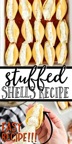 this is an easy recipe for stuffed shells