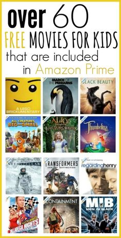 movies that are included in an amazon prime with the title over 600 free movies for kids