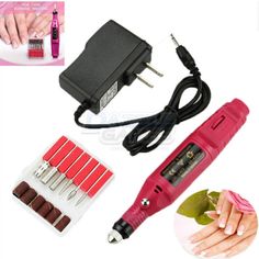 Nail File Drill Kit Electric Manicure Pedicure Acrylic Portable Salon Machine Acrylic Nail Drill, Skin Self Care, Electric Nail File, Nail Drill Machine, Stocking Stuffer Ideas, Pedicure Kit, Beauty Wishlist, Nail Buffer, Nail Files