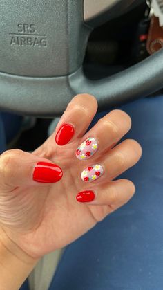 Spring Nail 2023, Nail 2023 Spring, Nail Ideas Spring, Short Nails Design, Spring Nail Ideas, Nail 2023, Spring Break Nails, Summer Gel Nails, Retro Nails