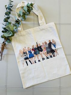 About this item:  This canvas tote bag 14*16in/35*40cm is made from linen, lightweight, easy to carry, reusable and durable. The Tote Bag can hold music albums, or laptops, books, cosmetics and snacks and other travel gadgets and so on. You can put it in your handbag,backpack,or suitcase easily. The tote bag has large capacity. It is suitable for daily use in the office, supermarket, beach, concert, travel. This Reusable Cloth Cotton Bag is easy to clean, and machine washable. It is a perfect th Trendy Cotton Canvas Bag For Back To School, Kpop Style Cotton Bag For Everyday Use, Back To School Cotton Canvas Tote Bag, White Cotton Kpop Style Bag, Kpop White Cotton Bag, Beach Concert, Travel Gadgets, The Tote Bag, Music Albums