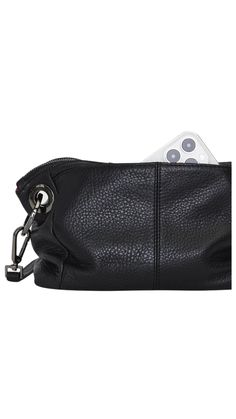 Our iconic Daniel silhouette is here in its most petite rendition ever. It's the perfect showcase for pebbled leather that's so soft, you have to feel it to believe it. Wear as an everyday crossbody bag, or remove its strap and tuck under your arm as a clutch. Crafted with classic black leather Red suede lining Gunmetal hardware, guaranteed for life Features commemorative H rivet in lower corner Exterior cell phone pocket, interior credit card slot Interior drop pocket Removable, adjustable cros Versatile Everyday Bags With Pebbled Texture, Black Pebbled Leather Shoulder Bag With Silver-tone Hardware, Everyday Use Crossbody Bag With Pebbled Texture, Pebbled Texture Crossbody Bag For Everyday Use, Everyday Pebbled Texture Crossbody Shoulder Bag, Everyday Pebbled Texture Crossbody Bag, Black Pebbled Leather Shoulder Bag With Soft Leather, Black Pebbled Leather Bag With Gunmetal Hardware, Black Pebbled Leather Shoulder Bag For On-the-go