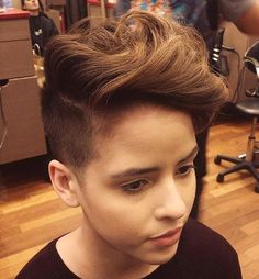 Teenage Girl Hairstyles, Teenage Hairstyles, Stylish Haircuts, Very Short Hair