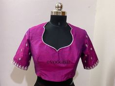 Saree Blouse Modern, Banaras Blouse, Zardosi Blouse, Ready Made Saree, Hand Embroidery Blouse, Maggam Blouses, Maggam Blouse