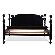 Clementine Cannonball Bed Cannonball Bed, Daybed Headboard, Cane Bed, Steel Bed Frame, Beautiful Bed, Steel Bed, Mahogany Stain, Luxury Mattresses, Farrow And Ball Paint