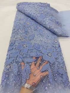 This high quality Fabric is measured in 5 Yards With Embroidered Beading and Sequin. It is soft, very delicate and beautiful. This high Quality Fabric is made with Fashion embroidered rhinestones can be used in making party wedding dresses, skirts, shawls, scarves and other other fashion apparels as you would like. Size : Length : 5 yards (180 inch). Width: 50 inch (Please allow slight deviation for the measurement data ,±1 inch) Material: 100% Polyester, Tulle Lace Fabric, Eco-Friendly embroide Beaded Lace Fabric, Lace Fabrics, Nigerian Lace, For Wedding Dress, Nigerian Wedding, Sequin Beading, Lace Weddings, Green Lace, Tulle Lace