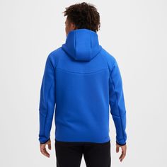 Stay warm and stylish with the Nike Men's Full-Zip Windrunner Hoodie. Featuring the iconic chevron design and crafted from super-soft, smooth-on-both-sides Tech fleece, this hoodie offers a relaxed fit for easy layering. With hand pockets and a zippered sleeve pocket, it's perfect for both comfort and convenience. Machine washable and imported. Jean Hat, All Jordans, Polo Sport Ralph Lauren, Adidas Adilette, Zip Hoodies, Black Vans, Nike Tech Fleece, Nike Shox, Chevron Design