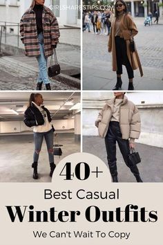 Casual Sheek Outfits Winter, Nyc Fall Outfits Street Style Cold Weather, Trendy Nyc Outfits Winter, Cute Chicago Outfits Cold Weather, Chicago Winter Fashion For Women, Winter Outfits Cold Korean Style, Winter Outfits For Chicago, Day In Nyc Outfit Winter, London Winter Aesthetic Outfit