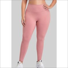 Plus Size High Waist Yoga Pants (Sizes run small) - XL Breathable Solid Activewear For Yoga, Solid Moisture-wicking Activewear For Yoga, Breathable Solid Color Leggings For Gym, Breathable Solid Color Gym Leggings, Breathable Solid Leggings For The Gym, Solid Color Gym Leggings Sportswear, Solid Color Sportswear Leggings For Gym, Solid Sportswear Leggings For Gym, Compressive Solid Sports Pants