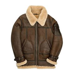 Stay warm this winter with a men's shearling fur jacket, designed with a rugged aviator style and cozy sherpa lining, combining comfort and classic appeal. Free shipping on all aviator leather jackets. Made from premium leather for durability and a soft touch that improves with time. Perfect for year-round wear, offering comfort and style in every season. Ideal for casual outings or parties, adding an effortlessly stylish touch to any outfit. Brand new with tags, delivered in pristine, untouched Fur Coat Men, Aviator Leather Jacket, Fur Collar Jacket, Fur Leather Jacket, Real Fur Coat, Coat Men, Shearling Coat, Faux Fur Coat