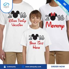 Discounted - The ORIGINAL 2020 or 2021 New Year Mickey Tees . Matching Disney T-shirts . Alwaysky x Disney 2024. One piece of clothing that every age and gender needs is a shirt. Shirts come in a wide variety of styles, including T-shirts, dress shirts, and button-downs. They are made of many different materials, such as cotton, silk, and polyester. Shirts are the pinnacle of comfort and adaptability because of their front openings, collar, sleeves, and upper body covering. With so many possibilities for color, pattern, and design, they let people to express themselves freely and make the transition from casual to formal wear easier. A well-chosen shirt is the foundation of any ensemble, regardless of whether you're going for a more polished, formal look or a more relaxed, traditional vibe Family Matching Mickey Mouse Tops For Disney Trips, Family Matching Cotton T-shirt For Disney Fan Events, Family Matching Graphic T-shirt For Disney Fan Events, Family Matching Graphic T-shirt For Disney Trips, Family Matching Graphic Print Tops For Disney Fan Events, White Themed Mickey Mouse T-shirt, Black Family Matching T-shirt For Disney Trips, Family Matching Crew Neck Tops For Disney Trips, Family Matching White Tops For Disney Trips