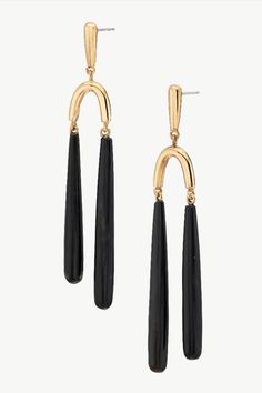 With timeless appeal but of-the-moment style, the Pia Double Dangle Earrings are a true expression of strong femininity. Made from ethically sourced cow corn— each has slight variance and is one-of-a-kind. Handcrafted in 24k gold plated brass by artisans in Kenya. Gold products are 24k gold plated brass and match our brass style in color and tone. Your purchase promotes artisan innovation + entrepreneurship. To learn more about keeping your jewelry shining like new, see our Product Care Guide. Length: 1.02in (26mm) Innovation And Entrepreneurship, Earrings Stud, Monogrammed Items, Gold Earrings Dangle, Selling Jewelry, Pierced Ears, Designer Earrings, Accessories Shop, Kenya