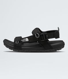 With their modern design, the Men’s Explore Camp Sandals are a new take on the hiking sandal. They feature plush footbeds for all-day comfort. Men's Men's Sandals [North Face, Northface, thenorthface, the northface, TNF, tnf] Black Hiking Sandals With Vibram Sole, Black Hiking Sandals With Arch Support, Waterproof Sport Sandals, Durable Open Toe Sport Sandals For Adventure, Black Sport Sandals With Cushioned Footbed For Adventure, Outdoor Open Toe Sport Sandals With Vibram Sole, Black Outdoor Sandals With Vibram Sole, Outdoor Sandals With Vibram Sole In Black, Waterproof Open Toe Slides For Outdoor Activities