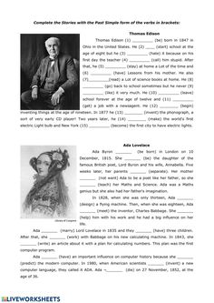 the worksheet for reading and writing about shakespeare's play, which includes two pictures