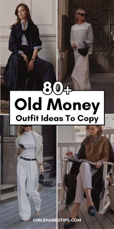 80+ Old Money Aesthetic Outfits [2024]: How To Look Like Old Money How To Have Style, Classic Outfits For Women, Old Money Outfit, Old Money Outfits, Money Outfit, Classic Style Outfits, Chique Outfits, Summer Dresses For Wedding Guest, Fashion Fail