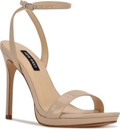 Nine West Loola Ankle Strap Sandal (Women) | Nordstrom Shoes Photography, Oxford Heels, Strap Sandals Women, Casual Running Shoes, Flip Flop Slippers, Baby Boy Shoes, Round Toe Heels, Sandal Women, Ankle Strap Sandals