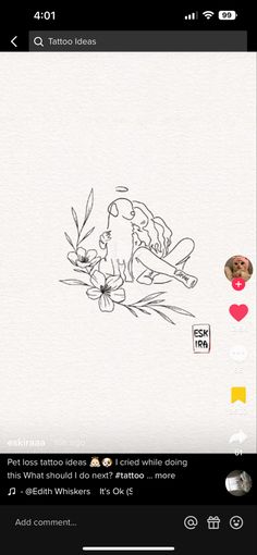 an image of someone's drawing on their phone