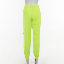 FREE SHIPPING High Waist Mesh Patchwork Black Pencil Neon Green Pants Streetwear Cargo Pants Loose Jogger Split Streetwear Sweatpants Womens JKP2186 Spring Trousers Leggings With Pockets, Streetwear Sweatpants, Streetwear Cargo Pants, Pants Streetwear, Pants Loose, England Fashion, New Pant, Black Pencil, Green Pants