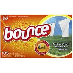 bounce outdoor fresh fabric deodorant wipes, 4 - in - 1