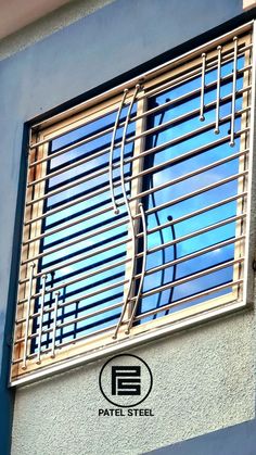 an image of a window with blinds on it