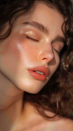 Sun Kissed Makeup Summer Glow, Summer 2024 Make Up Trends, Make Up Summer 2024, Beach Makeup Look Summer Sun Kissed, Summer Makeup 2024, Sun Kissed Makeup Look, Summer Makeup Aesthetic, Sun Kissed Makeup, Beach Makeup Look