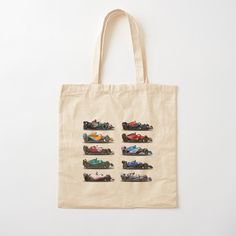 100% cotton reusable shopping carry bag with digital print on one side. All F1 2022 cars Formula 1 Merch, F1 Lifestyle, 2022 Cars, F1 Merch, F1 2022, F1 Motorsport, Birthday Party 21, Take My Money, Best Bags