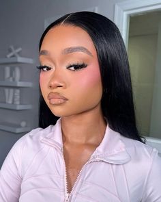 Flawless Face Makeup, Birthday Makeup Looks, Brown Girls Makeup, Soft Makeup Looks, Makeup For Black Skin, Brown Skin Makeup, Circle Lenses, Glam Makeup Look, Dope Makeup