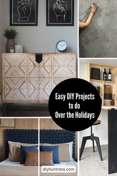 If you're looking for a quick project to do over the Holiday Break, look no further. Minimal materials, minimal tools, and minimal time!