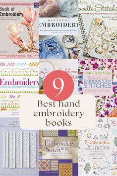 the 9 best hand embroidery books