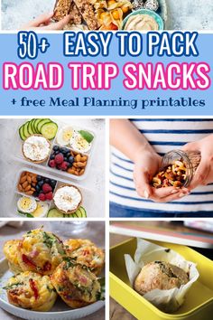 the ultimate road trip snacks that are easy to make and great for lunch or dinner