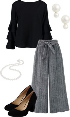 Need wardrobe inspiration? This month's outfit ideas are out and they cover everything from casual to dressy. This post will give you the idea fodder you need to look fantastic all month! Boss Lady Style, Business Casual Winter, Winter Work Wear, Corporate Chic, Lady Style, Dream Job, Winter Casual