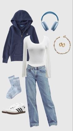 Simple Outfits For Winter Casual Styles, Pinterest Style Outfits, High School Fit Ideas, Road Trip Outfits For Women, Random Outfits Ideas, Outfit Inspo For School Casual, Middle School Fits, Glow Up Outfits, Outfits Appropriate For School