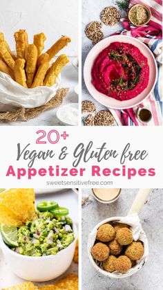 vegan and gluten free appetizer recipes