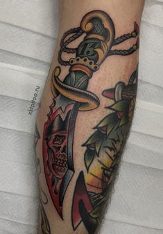 Dagger Tattoo, Calf Tattoo, Tattoo Photo, Tattoo On, Future Tattoos