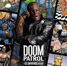 the cover to dc's comic book, doom patrol