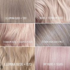 Wella Illumina Formulas, Wella Color Formulas Blondes, Different Shades Of Blonde Hair, Shades Of Blonde Hair, Toner Formulas, Toner For Blonde Hair, Soft Blonde Hair, Different Shades Of Blonde, Blonde Toner