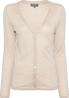 beige cashmere V-neck long sleeves front button fastening straight hem Cream Cashmere V-neck Cardigan, Elegant V-neck Fine Knit Cardigan, Elegant Long Sleeve Neutral Sweater, Beige Wool V-neck Cardigan, Classic Beige V-neck Sweater For Work, Elegant Cream V-neck Cardigan, Cream Cashmere V-neck Sweater, Elegant Cream V-neck Sweater, Neutral V-neck Cardigan For Work