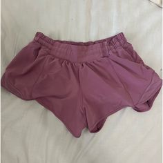 Color: Velvet Dust Inseam: 2.5” Send Offers Minimal Wear, Look Brand New Lululemon Shorts, Shorts Athletic, Athletic Shorts, Low Rise, Pink Purple, Lululemon Athletica, Size 6, Velvet, Womens Shorts