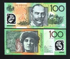 two different bills with the faces of men and women on one side, each featuring an image of a man's face