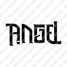 Angel / Devil Ambigram Tattoo Instant Download (Design + Stencil) STYLE: Bionic - Wow Tattoos Ambigram Tattoo Generator, Angel Devil Tattoo, Arm Tattoos Drawing, Matching Friend Tattoos, Tattoos Black, Devil Tattoo