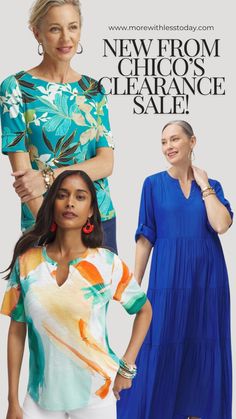 Score big savings at Chico’s Clearance Sale! From chic tops to trendy accessories, find your favorites at discounted prices. Shop now and refresh your style! Chic Tops, Maxi Shirts, Trim Jacket, Dress Shirt Sleeves, Chic Top, Pants And Leggings, Spring Wardrobe