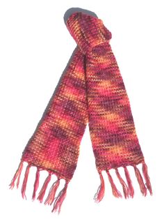 Women's Lace Knit Fall/Winter Scarf Red/Orange/Yellow/Brown/ Gift For Her Red Knitted Fall Scarf, Red Knitted Fall Scarves, Red Knitted Scarf For Fall, Red Hand Knitted Scarf One Size, Red Hand Knitted Scarves One Size, Handmade Red Scarf For Fall, Handmade Red Scarves For Fall, Red Hand Knitted Yarn Knitting Pattern, Red Yarn Knitting Pattern