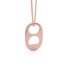 "From the jeweler, \"Rose & Baume\", this Solid 14kt Rose Gold Soda Tab is absolutely stunning! On the back of the Soda Tab it's stamped 14kt along with the RB logo.  Now comes with a FREE 18 inch matching rose rhodium plated silver chain along with a FREE jewelry box! Free Shipping on all US orders (3-4 days). Rush Delivery Available. We deliver Worldwide!" Soda Heart Necklace, Soda Necklace, Soda Tap Necklaces, Rose Gold Stainless Steel Tarnish-resistant Necklace, Rb Logo, Soda Tab, Soda Tabs, Pull Tab, Free Jewelry