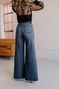 Classic Trouser Style Jean with front seam detail. Stretchy Trouser & keeps its shape! 35" inseam. Size up if in between sizes! Model is 5'7 & size 1/3, wearing size 26. SIZE 1 SIZE 3 SIZE 5 SIZE 7 SIZE 9 SIZE 11 SIZE 13 25" 26" 27" 28" 29" 30" 31" Fall Dark Wash Bottoms With Seam Detailing, Fitted Jeans With Seam Detailing For Work, Spring Medium Wash Flare Jeans With Seam Detailing, Medium Wash Flare Jeans With Seam Detailing, High Rise Flare Jeans With Seam Detailing For Fall, High Waist Dark Wash Bottoms With Seam Detailing, Fitted Straight Leg Bottoms With Seam Detailing, High Rise Dark Wash Pants With Seam Detailing, Dark Wash High Waist Bottoms With Seam Detailing