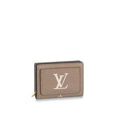 LOUIS VUITTON® - Cléa Wallet - Dove/cream Dove Cream, Leather Street Style, Louis Vuitton Official, Fold Wallet, Small Leather Goods, Luxury Handbags, Branding Design, Louis Vuitton, Monogram