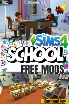 the sims school free mods