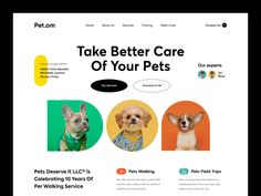 the website for pet grooming services