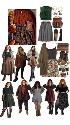 Look Boho Chic, Look Vintage, Curvy Outfits