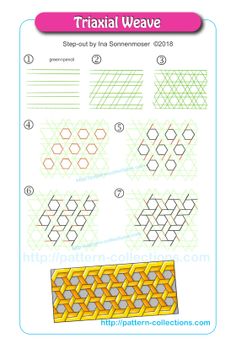 an image of some kind of pattern that can be used to teach how to draw